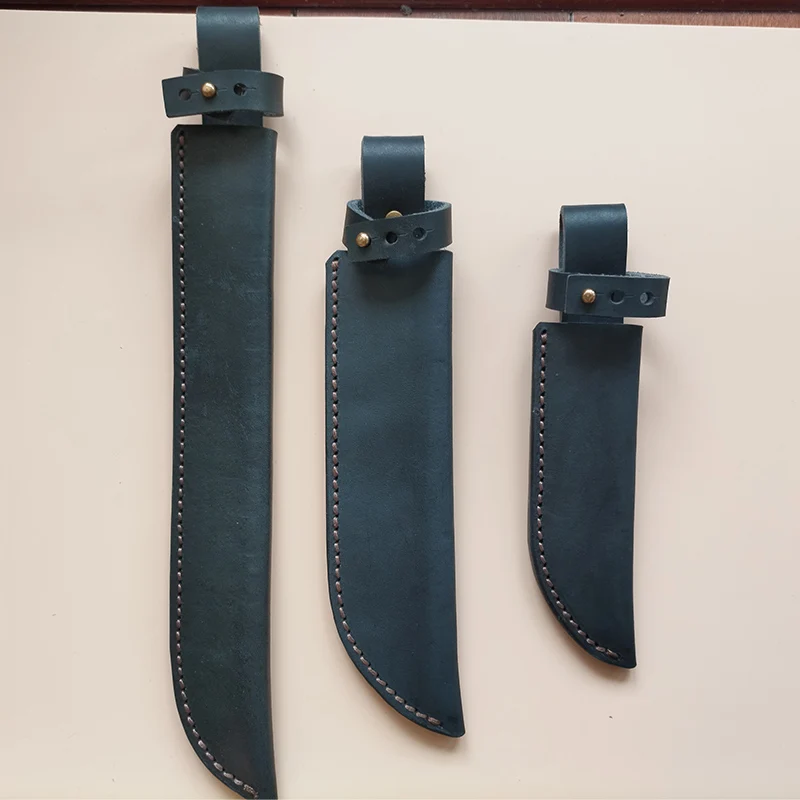 12 Sizes Inner Width 26MM First Layer Pure Cow Leather Outdoor Straight Knife Sheath Scabbard Fixed Blade Cover Pants Holders
12 Sizes Inner Width 26MM First Layer Pure Cow Leather Outdoor Straight Knife Sheath Scabbard Fixed Blade Cover Pants Holders