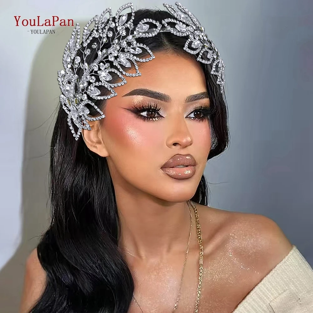 TOPQUEEN Luxury Rhinestone Headband Wedding Bridal Headpieces Handmade Women Headpiecel Dancing Party Hair Accessories HP866
TOPQUEEN Luxury Rhinestone Headband Wedding Bridal Headpieces Handmade Women Headpiecel Dancing Party Hair Accessories HP866