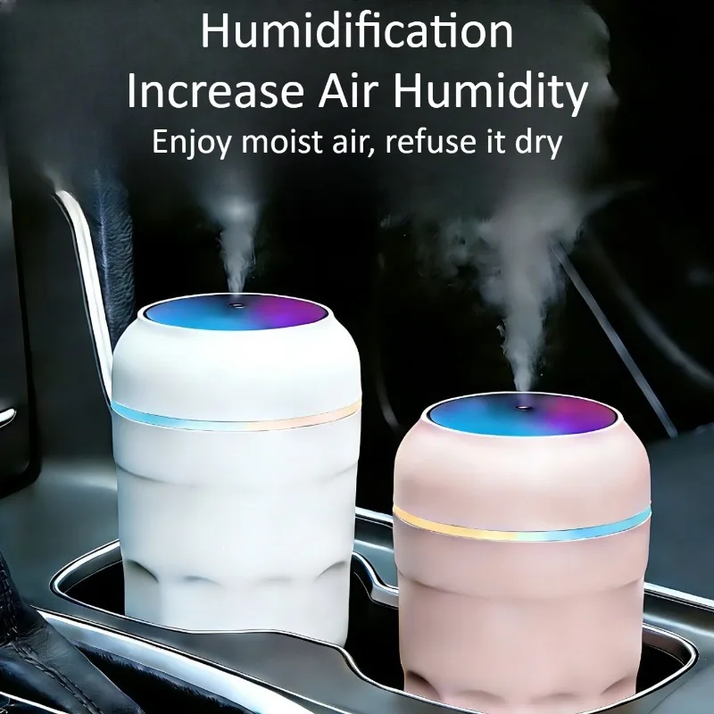 For Universal Car Aromatherapy Diffuser RGB Ambient Light USB Essential Oil Fragrance Machine Car Styling Upgrade Accessory Plus