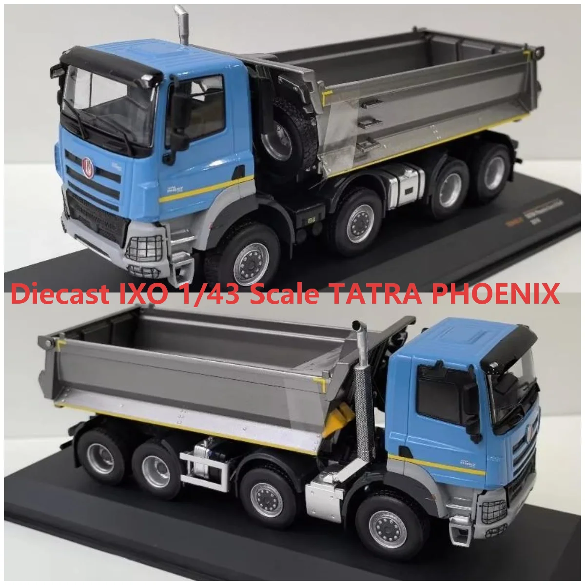 Box Cracking Diecast IXO 1/43 Scale TATRA PHOENIX EURO6 Tipper 2016 Alloy Car Model
Box Cracking Diecast IXO 1/43 Scale TATRA PHOENIX EURO6 Tipper 2016 Alloy Car Model