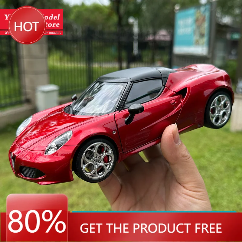 Hub Caps AUTOART AA 1:18 Alfa Romeo 4c Sports Car Model Alloy Collection Gift Display For Friends And Family
Hub Caps AUTOART AA 1:18 Alfa Romeo 4c Sports Car Model Alloy Collection Gift Display For Friends And Family