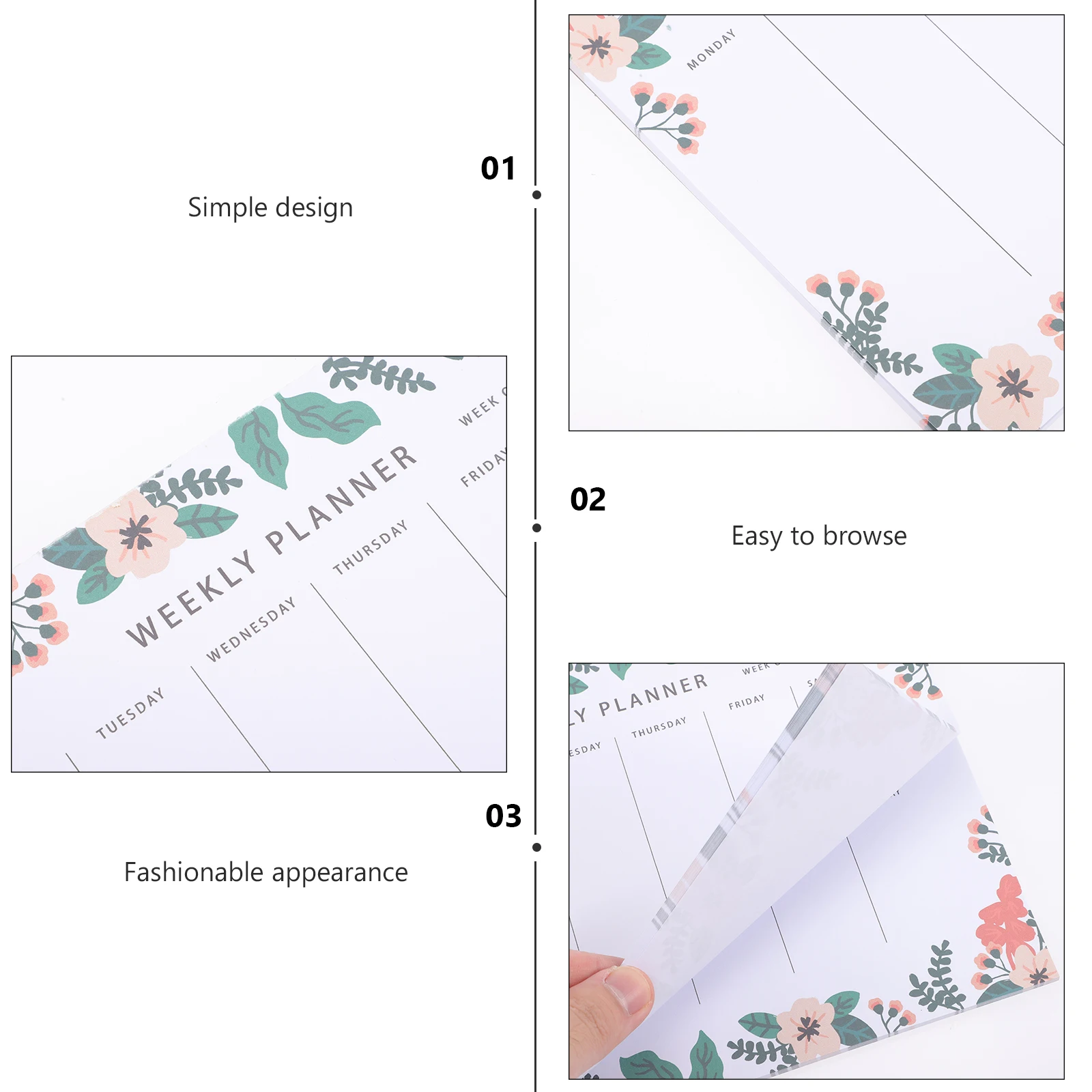 Weekly Planner Notepad Simple Practical Functions Great Gift Lightweight Daily Schedule To Do List Tear off Planning Note Desk
Weekly Planner Notepad Simple Practical Functions Great Gift Lightweight Daily Schedule To Do List Tear off Planning Note Desk