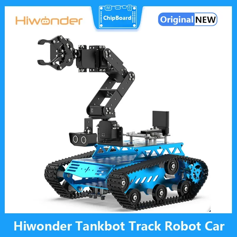 Гусеничный робот Hiwonder Tankbot с роботизированной рукояткой для программирования STM32
Гусеничный робот Hiwonder Tankbot с роботизированной рукояткой для программирования STM32