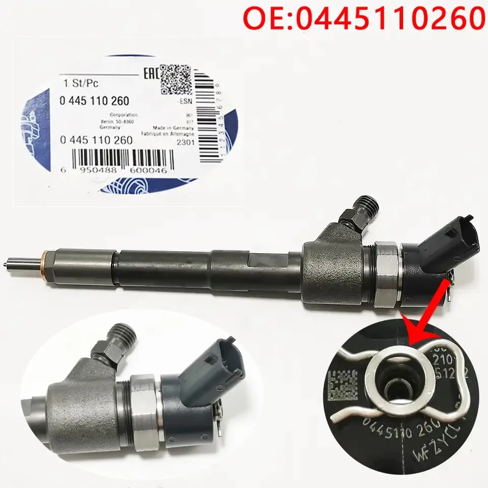 New Diesel Injector Voor Mahindra Scorpio 2.6 For 0305bc0401n 0445110260 0445110260
New Diesel Injector Voor Mahindra Scorpio 2.6 For 0305bc0401n 0445110260 0445110260