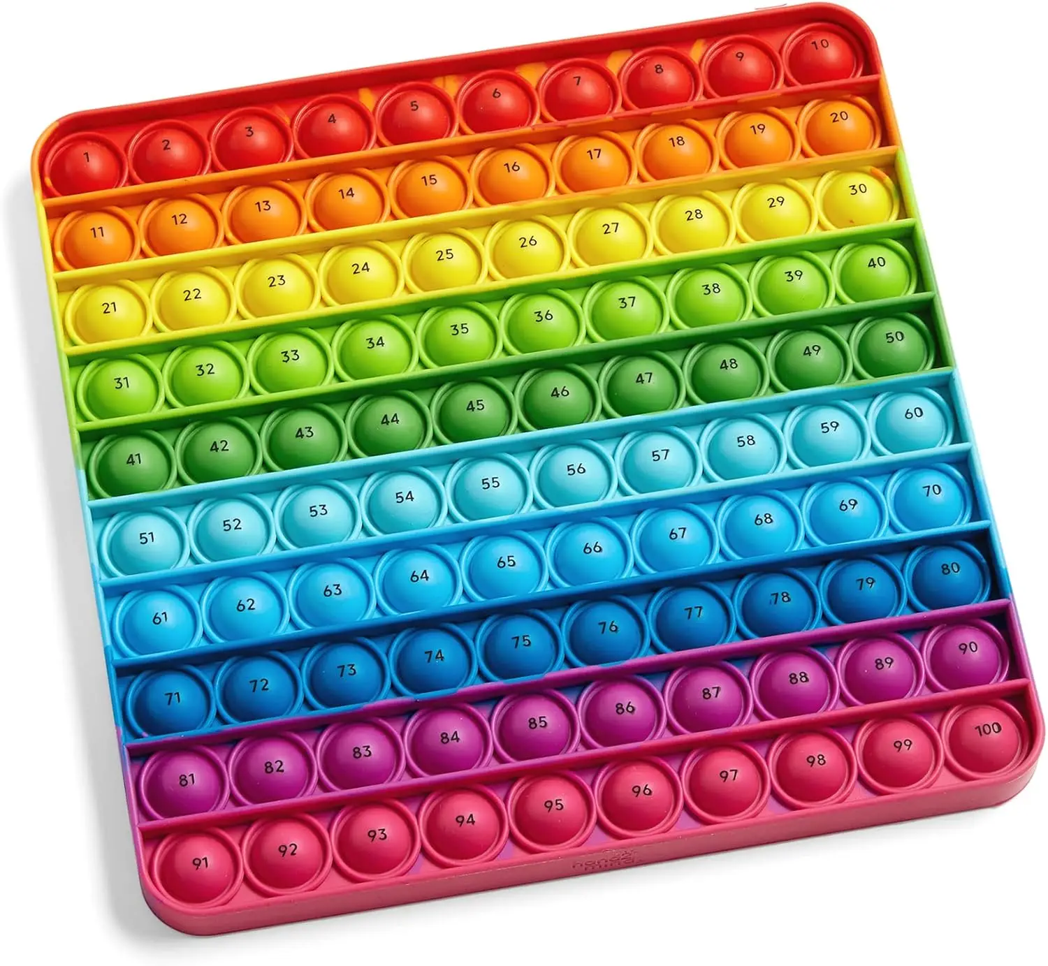 Интерактивная доска-поппер с сотней пузырьков, развивающая математические навыки игрушка для детей, сенсорный фиджет-инструмент для класса и дома
Интерактивная доска-поппер с сотней пузырьков, развивающая математические навыки игрушка для детей, сенсорный фиджет-инструмент для класса и дома