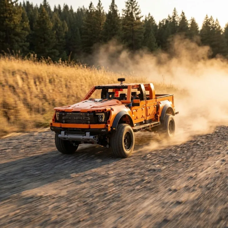 MOC 42126 Ford Raptors F-150 Pickup Truck Racing Car Children's Creative Building Block Toy Set Gift 1379pcs
MOC 42126 Ford Raptors F-150 Pickup Truck Racing Car Children's Creative Building Block Toy Set Gift 1379pcs
