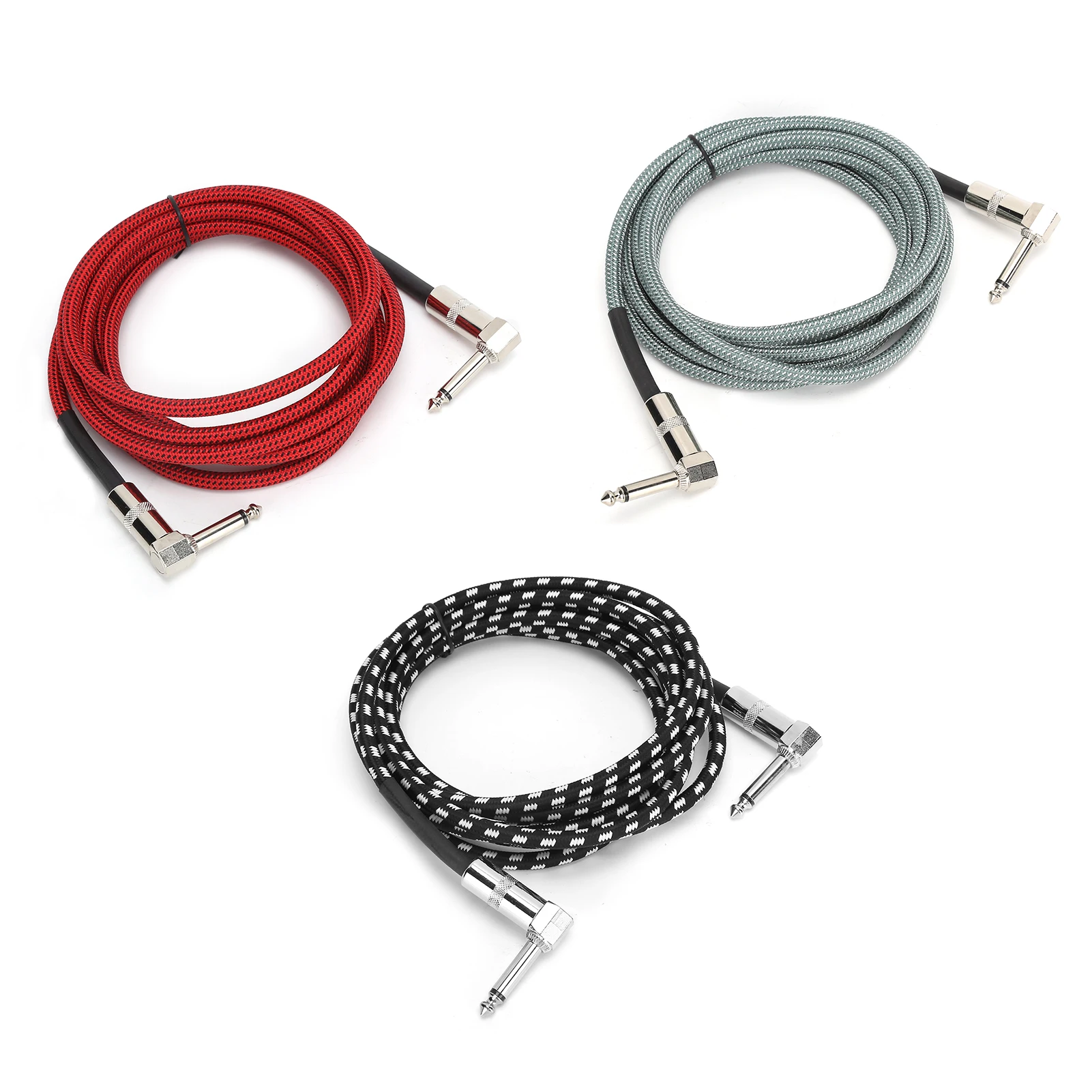 Audio Cable JORINDO Guitar Cable 6.35mm 1/4in Audio Connection Wire Electric Musical Instrument Cord / 9.8ft Guitar Amp Cord
Audio Cable JORINDO Guitar Cable 6.35mm 1/4in Audio Connection Wire Electric Musical Instrument Cord / 9.8ft Guitar Amp Cord