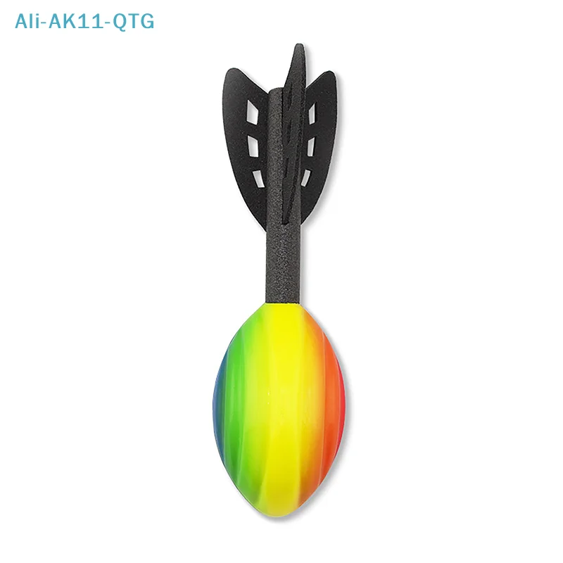 Hot!29cm Rainbow Foam Spiral Rocket Football Hand Throwing Toy Outdoor Long Distance Darts Toy Integrative Fun Throwing Game
Hot!29cm Rainbow Foam Spiral Rocket Football Hand Throwing Toy Outdoor Long Distance Darts Toy Integrative Fun Throwing Game
