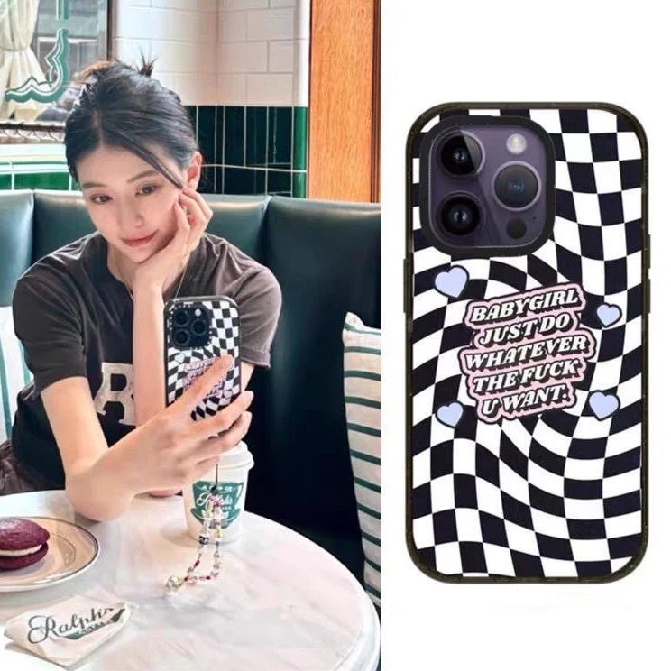 Plaid 2.0 Acrylic iPhone 11 12 13 14 15 Pro Max Protective Mobile Phone Case Cover Shell
Plaid 2.0 Acrylic iPhone 11 12 13 14 15 Pro Max Protective Mobile Phone Case Cover Shell