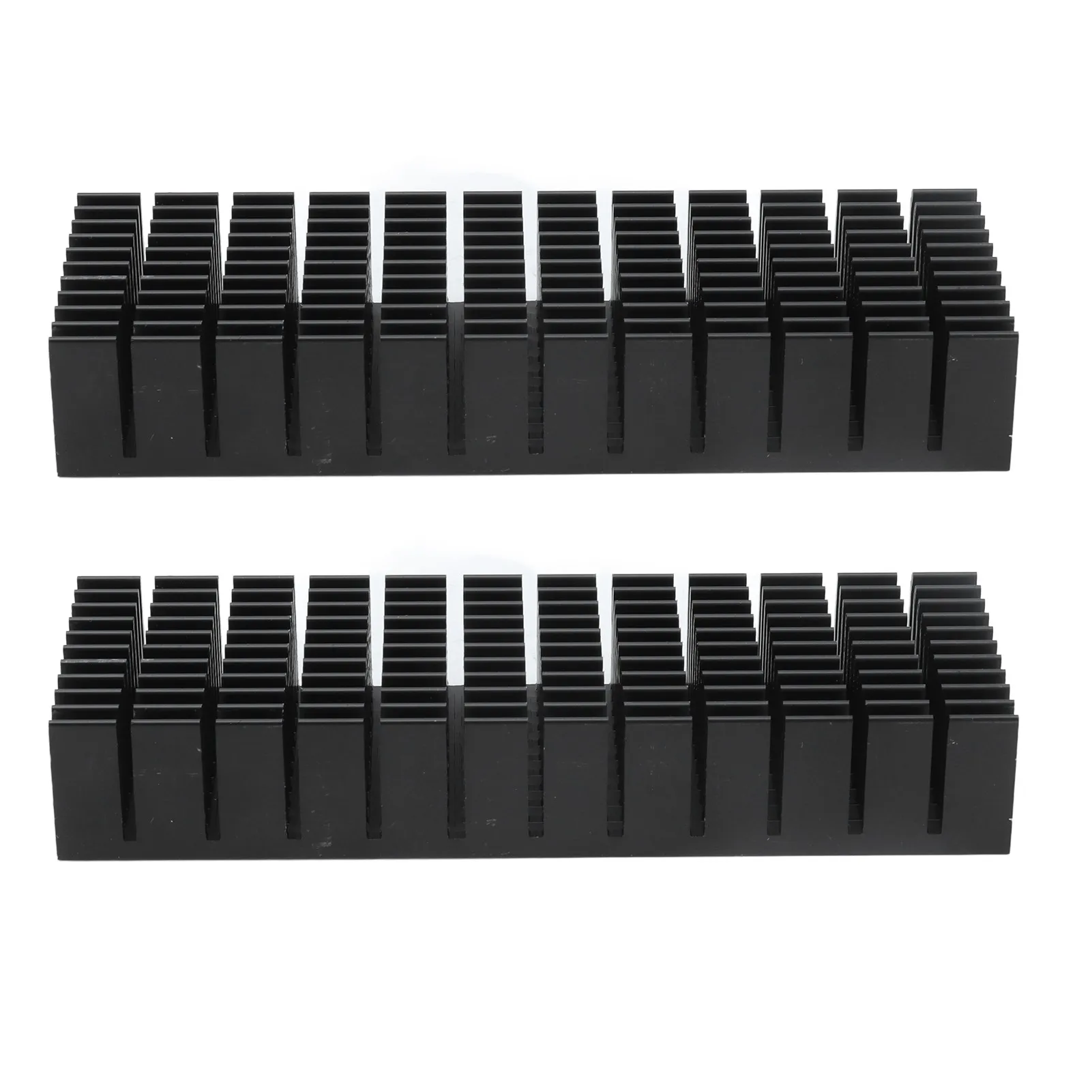 2Pcs Cooling Fins Aluminum Power Radiator Slotted Heatsink Kit for Electronics 120x40x20mm Adhesive
2Pcs Cooling Fins Aluminum Power Radiator Slotted Heatsink Kit for Electronics 120x40x20mm Adhesive