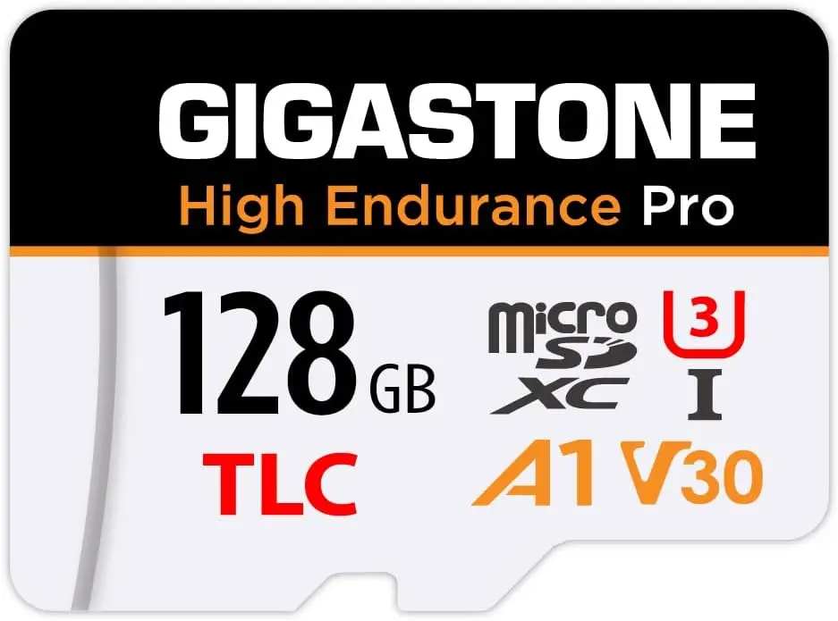 128GB Micro SD Card, High Endurance Pro, Speed Up to 100MB/s, 4K UHD Recording, Compatible with Dash Cam
128GB Micro SD Card, High Endurance Pro, Speed Up to 100MB/s, 4K UHD Recording, Compatible with Dash Cam