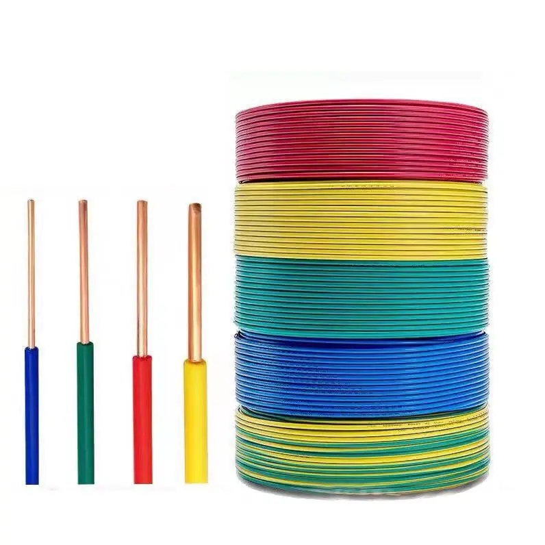 1.5mm BV Rigid Electrical Copper Wire House Wiring Electrical Cable PVC Wire Per Roll Blue Black Red Brown Green Yellow 100M Cu
1.5mm BV Rigid Electrical Copper Wire House Wiring Electrical Cable PVC Wire Per Roll Blue Black Red Brown Green Yellow 100M Cu