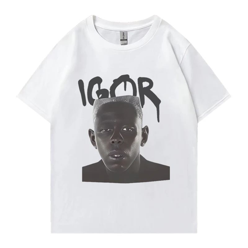 Tyler the Creator IGOR T Shirt Men Loose Hip Hop Couple Combination Clothes Short Sleeve Collar Fashion woman Cotton streetwear
Tyler the Creator IGOR T Shirt Men Loose Hip Hop Couple Combination Clothes Short Sleeve Collar Fashion woman Cotton streetwear