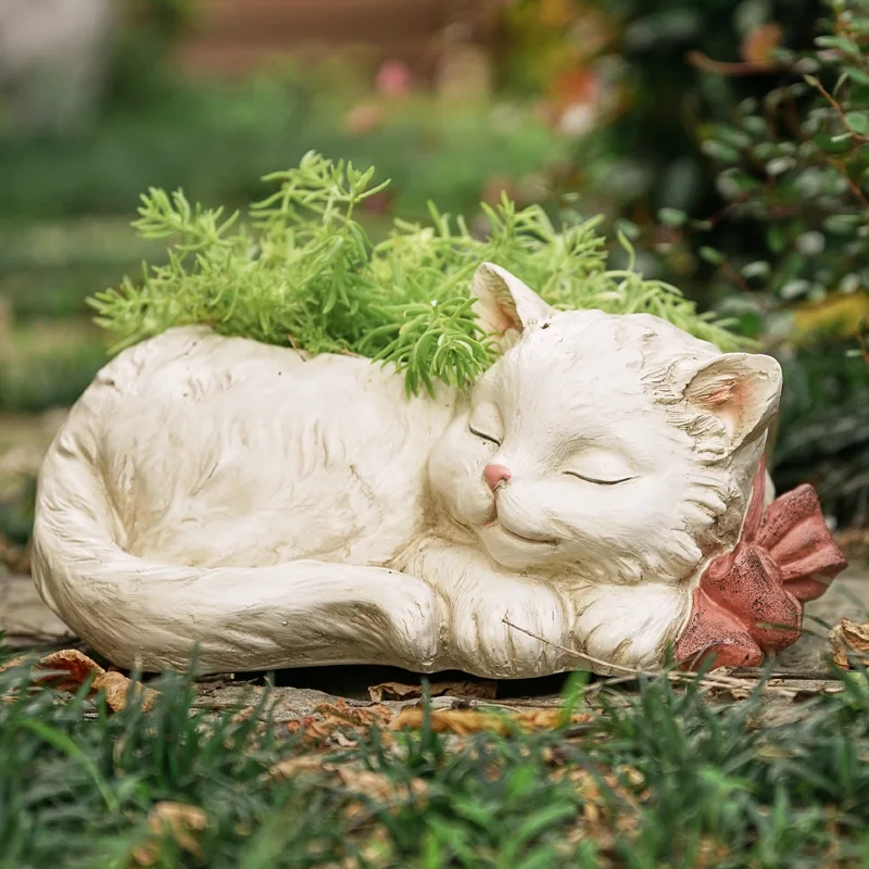 Home Decor Cat Statue Ddesktop Decor Garden Ccourtyard Animal Sculptures Ornaments Computer Desk Cute Statues Balcony Flower Pot
Home Decor Cat Statue Ddesktop Decor Garden Ccourtyard Animal Sculptures Ornaments Computer Desk Cute Statues Balcony Flower Pot