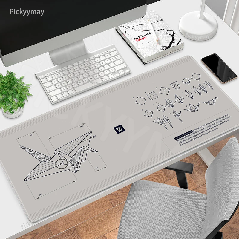 Paper Crane Mouse Pad Gamer Mousepads Big Gaming Mousepad XXL Mouse Mat Large Keyboard Mat Desk Pad For Computer Laptop
Paper Crane Mouse Pad Gamer Mousepads Big Gaming Mousepad XXL Mouse Mat Large Keyboard Mat Desk Pad For Computer Laptop