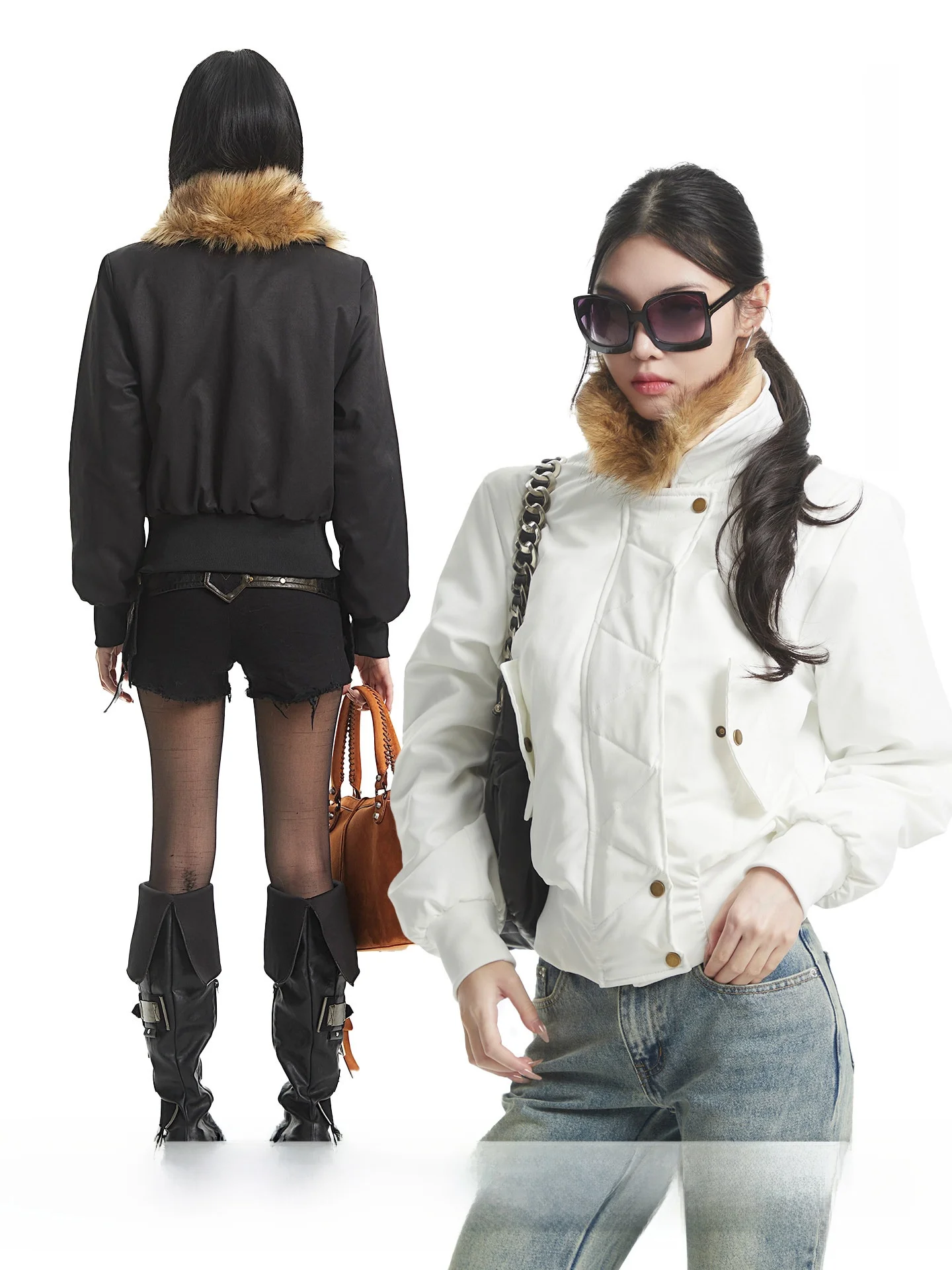 Куртка-пальто UNCMHISEX в корейском стиле, женская, черная, длинная, с меховым воротником, с поясом, осенне-зимняя верхняя одежда
Куртка-пальто UNCMHISEX в корейском стиле, женская, черная, длинная, с меховым воротником, с поясом, осенне-зимняя верхняя одежда