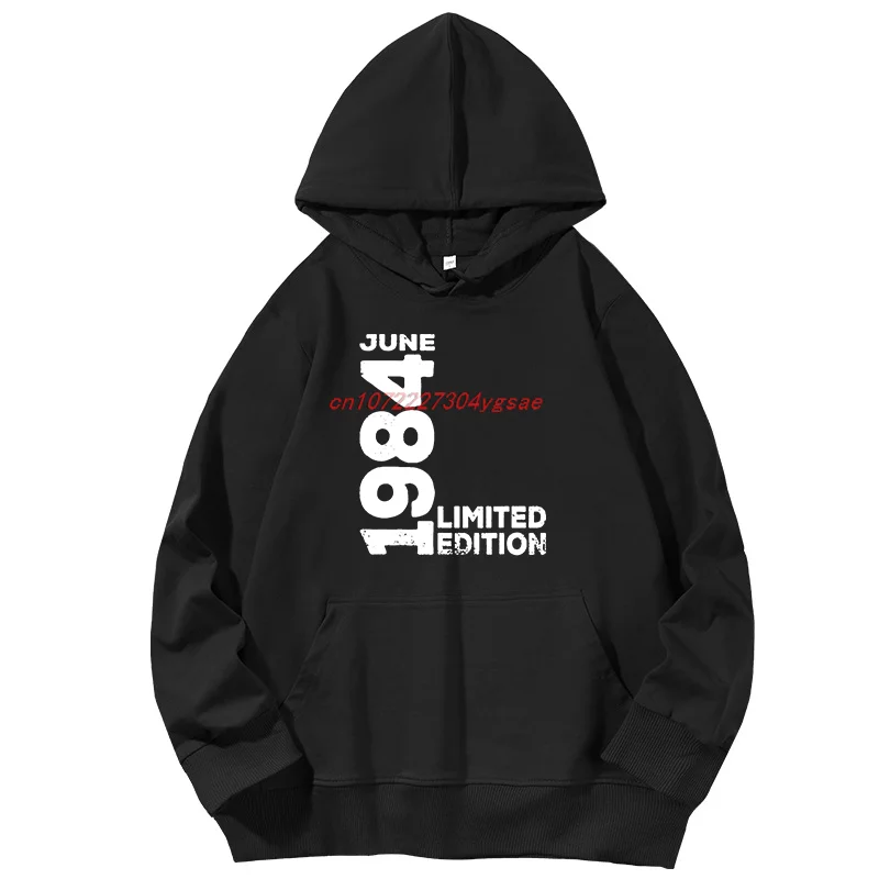 Июнь 1984 года, подарки на день рождения, толстовки с капюшоном и графикой, весенне-осенние модные хлопковые пуловеры унисекс с длинными рукавами, толстовки
Июнь 1984 года, подарки на день рождения, толстовки с капюшоном и графикой, весенне-осенние модные хлопковые пуловеры унисекс с длинными рукавами, толстовки