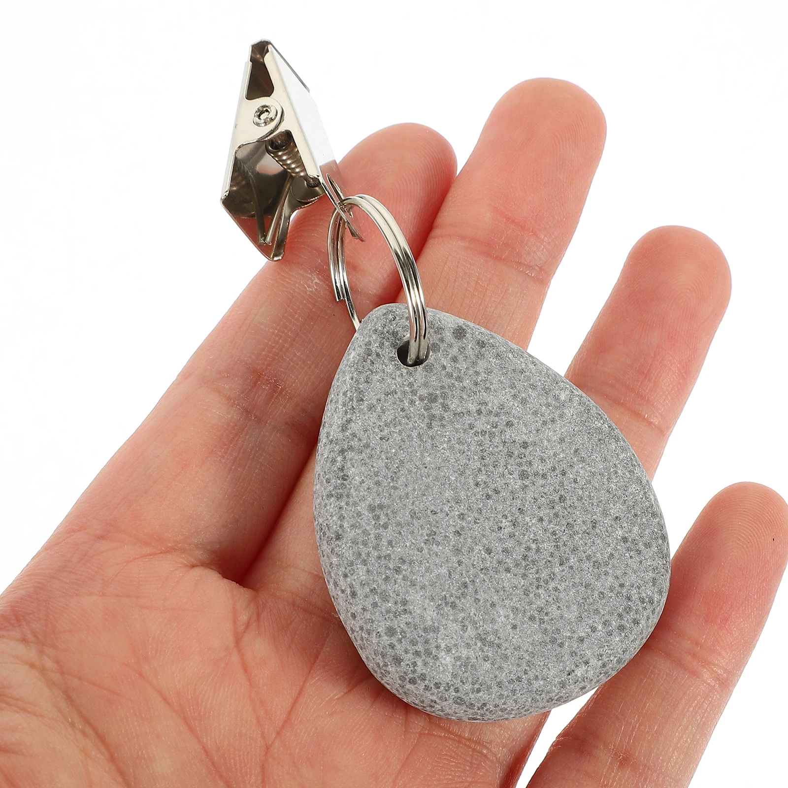 6 Pcs Marble Pendant Tablecloth Weights Grey Simple Clamps Portable Storage Outdoor Kitchen Barware Accessories
6 Pcs Marble Pendant Tablecloth Weights Grey Simple Clamps Portable Storage Outdoor Kitchen Barware Accessories