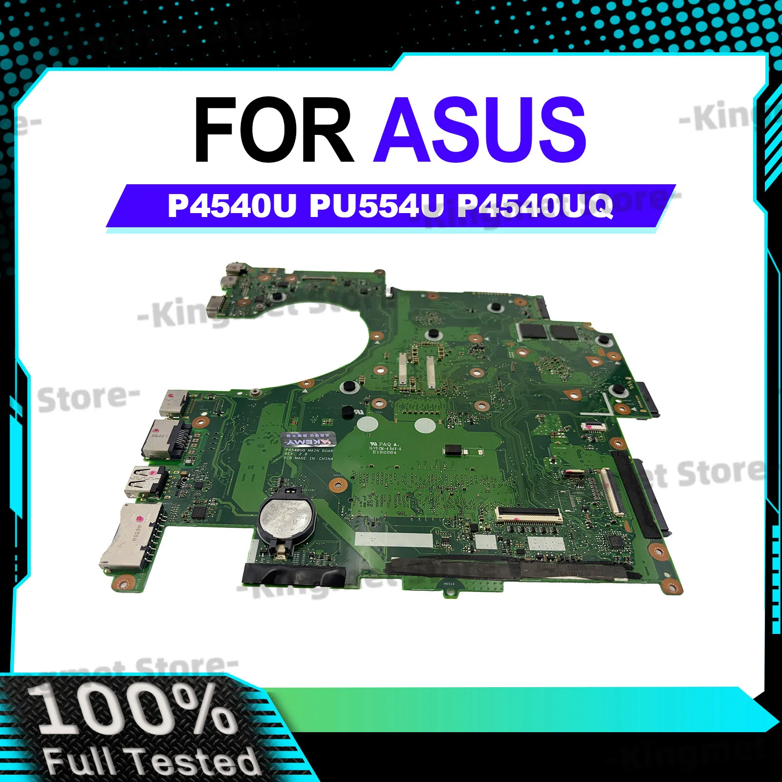 P4540UQ Laptop Motherboard For ASUS ProArt PU554U P4540U PRO454UQ P4540UQ Notebook Mainboard With I3 I5 I7 CPU 100% tests OK stk
P4540UQ Laptop Motherboard For ASUS ProArt PU554U P4540U PRO454UQ P4540UQ Notebook Mainboard With I3 I5 I7 CPU 100% tests OK stk