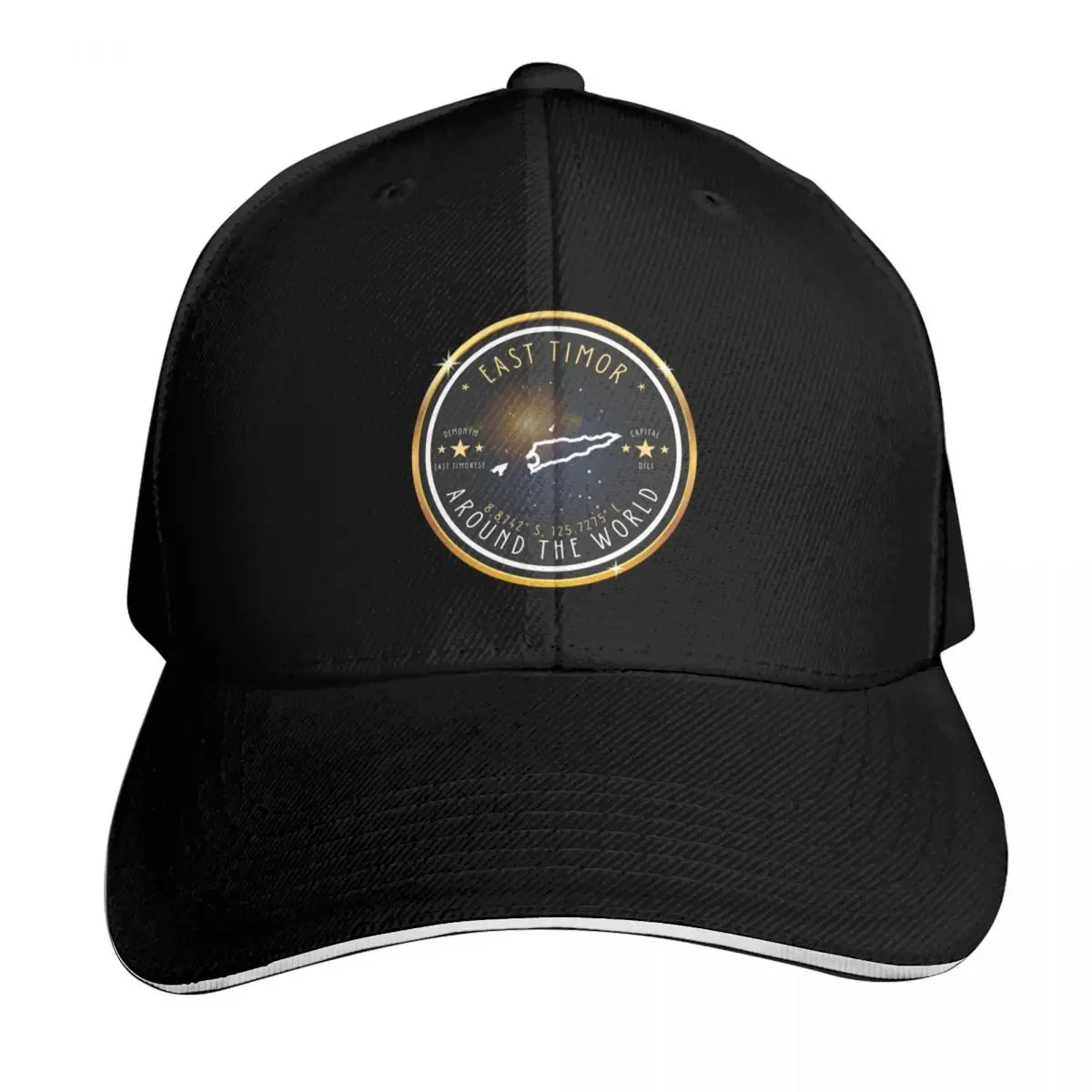 East Timor Souvenir Country Map Outline East Timor Coordinates Baseball Cap Golf Cap western Hat Men Luxury Brand Women's
East Timor Souvenir Country Map Outline East Timor Coordinates Baseball Cap Golf Cap western Hat Men Luxury Brand Women's