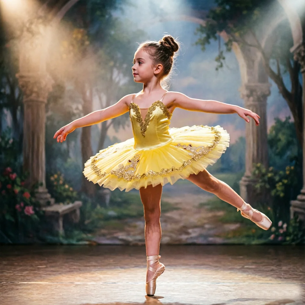 Girls' Professional Classical Tutu Dress Embroidered Velvet High Quality Swan Lake Ballet Costume for Performance & Party
Girls' Professional Classical Tutu Dress Embroidered Velvet High Quality Swan Lake Ballet Costume for Performance & Party
