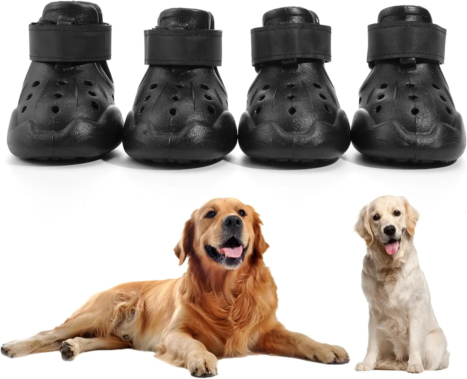 4Pcs Dog Shoes for Hot Pavement Non-Slip Waterproof Dog Booties Day Summer Adjustable Straps Easy-Clean Beach Outdoor Pet Boots
4Pcs Dog Shoes for Hot Pavement Non-Slip Waterproof Dog Booties Day Summer Adjustable Straps Easy-Clean Beach Outdoor Pet Boots