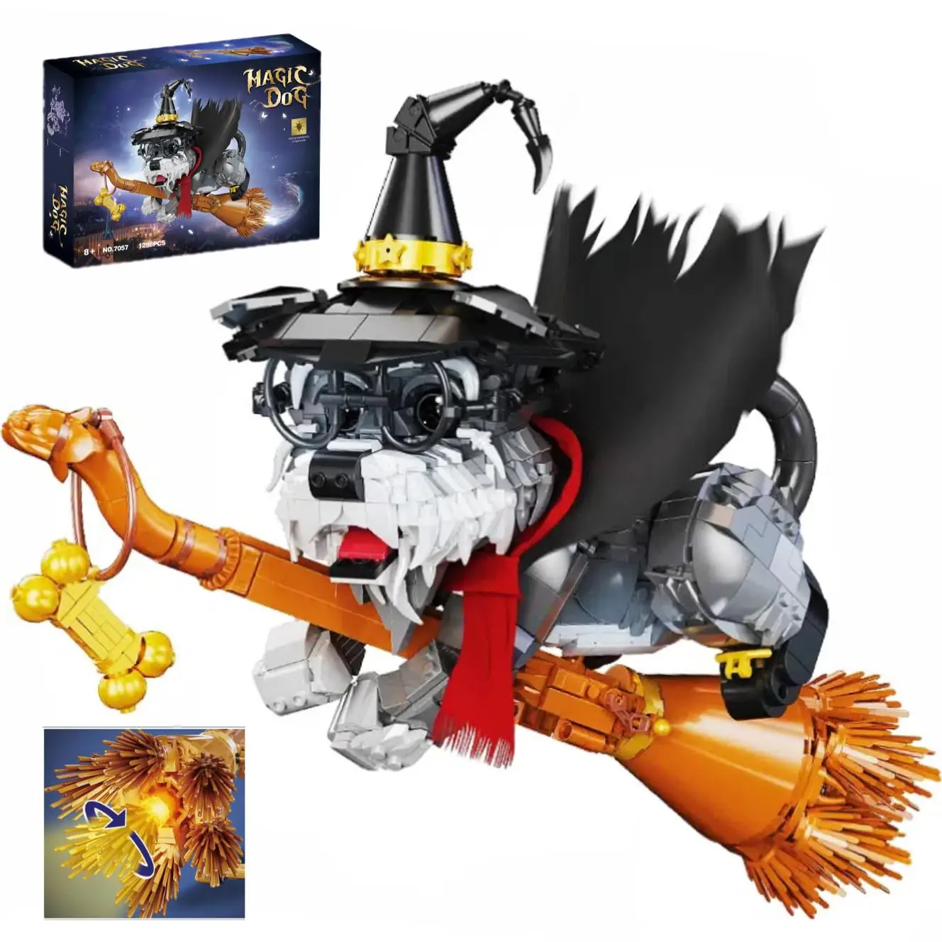 1298pcs Creative Series Magic World Dog Doctor Building Blocks Bricks Animal Desktop Ornament Model Kid Assembly Toy Boys Gift
1298pcs Creative Series Magic World Dog Doctor Building Blocks Bricks Animal Desktop Ornament Model Kid Assembly Toy Boys Gift