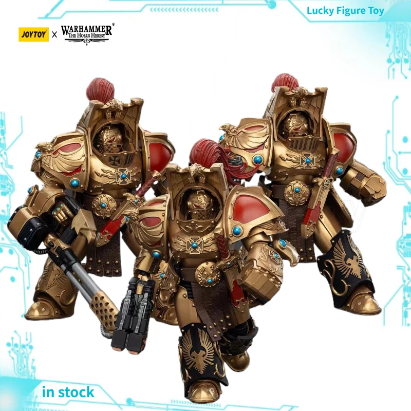 【In Stock】 JOYTOY Warhammer 40K Legio Custodes Aquilon Terminator Squad 1/18 Action Figure Military Model Collection Toys
【In Stock】 JOYTOY Warhammer 40K Legio Custodes Aquilon Terminator Squad 1/18 Action Figure Military Model Collection Toys