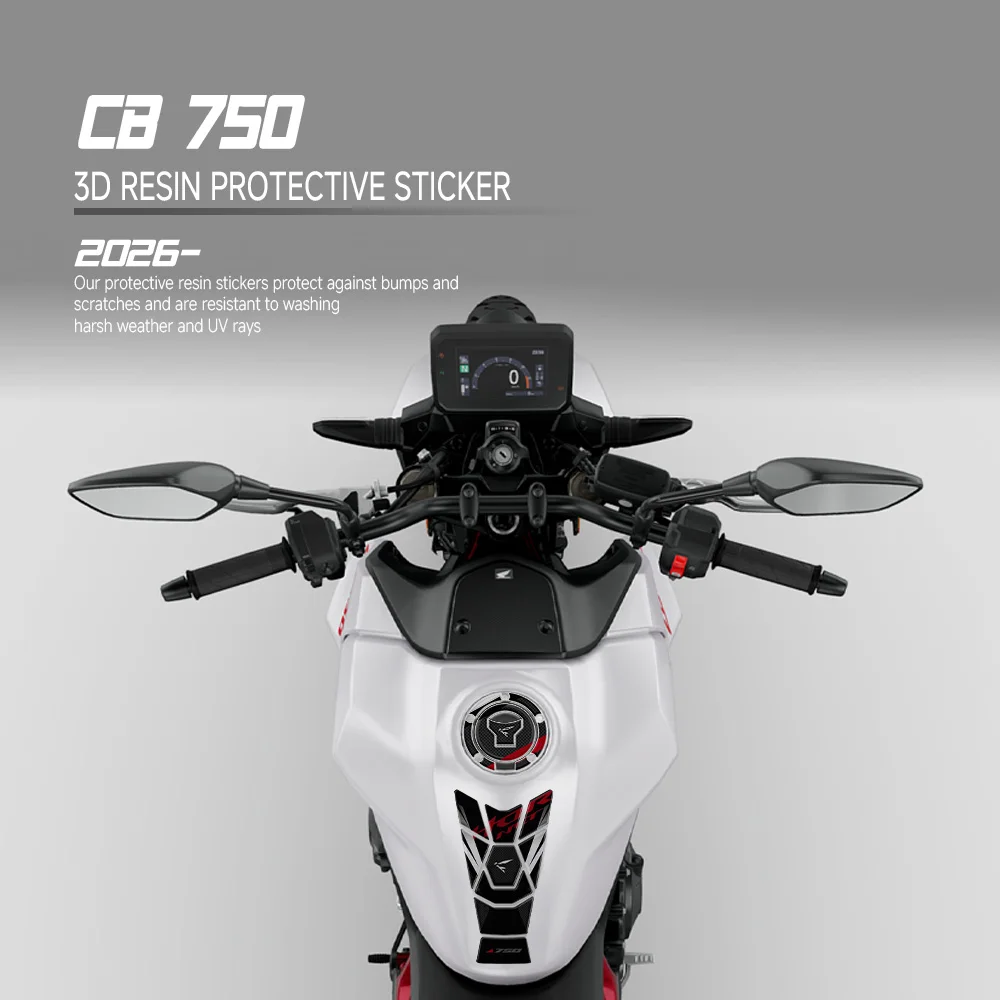 For CB750 Hornet 2026 Motorcycle Accessories 3D Resin Decal Kit Fuel Cap Protection
For CB750 Hornet 2026 Motorcycle Accessories 3D Resin Decal Kit Fuel Cap Protection