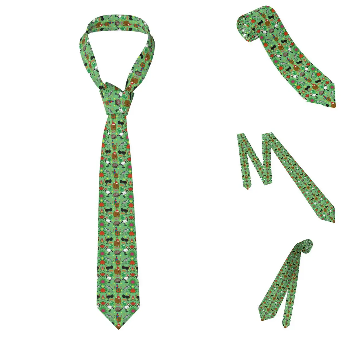 Aussie Christmas Necktie for Men Silk Polyester Slim Neck Ties Wedding Business Tie Casual Gravatas
Aussie Christmas Necktie for Men Silk Polyester Slim Neck Ties Wedding Business Tie Casual Gravatas