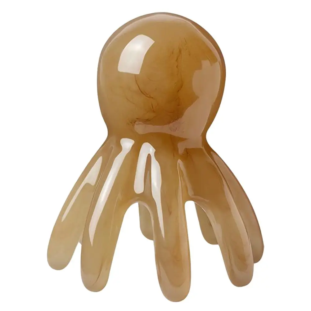 Jade Octopus Comb Head Scalp Massager Eye Face Scratcher Gua Sha Brush for Meridian Resin Hair Picks Curly Electric Neck
Jade Octopus Comb Head Scalp Massager Eye Face Scratcher Gua Sha Brush for Meridian Resin Hair Picks Curly Electric Neck