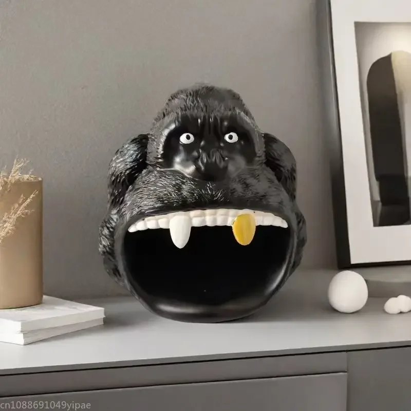Creative Fun Orangutan Resin Material Key Storage Decoration Door Shoe Cabinet Wine Cabinet Storage Shelf Home Decor
Creative Fun Orangutan Resin Material Key Storage Decoration Door Shoe Cabinet Wine Cabinet Storage Shelf Home Decor