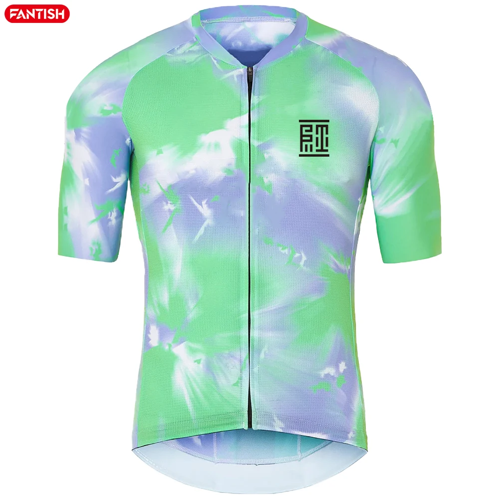 FANTISH Summer Men's Road Cycling Clothing Breathable Outdoor Sports Clothing Lightweight Moisture Wicking Fabric Bicycle Set
FANTISH Summer Men's Road Cycling Clothing Breathable Outdoor Sports Clothing Lightweight Moisture Wicking Fabric Bicycle Set