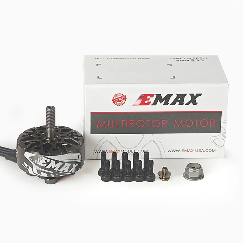 EMAX ECOIII 2808 1300KV/ 1500KV 3-6S Brushless Motor 5mm Shaft Compatible 6-7inch Propellers for RC FPV Racing Drone
EMAX ECOIII 2808 1300KV/ 1500KV 3-6S Brushless Motor 5mm Shaft Compatible 6-7inch Propellers for RC FPV Racing Drone