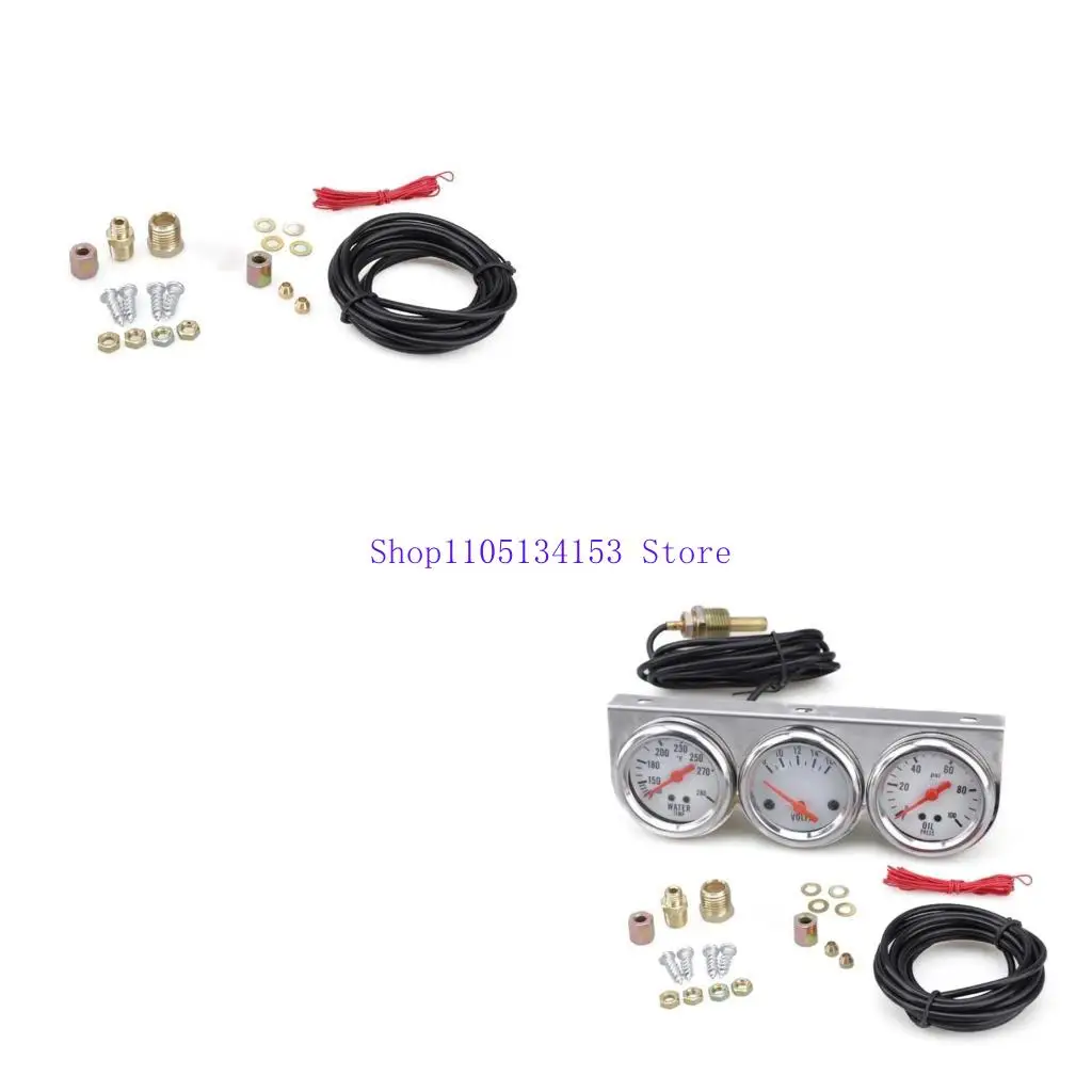 hg89 Mechanical Triple Gauge Car Voltage+Oil Pressure+Water Temp Meter Voltmeter Water Temp Gauge Oil Press Meter
hg89 Mechanical Triple Gauge Car Voltage+Oil Pressure+Water Temp Meter Voltmeter Water Temp Gauge Oil Press Meter