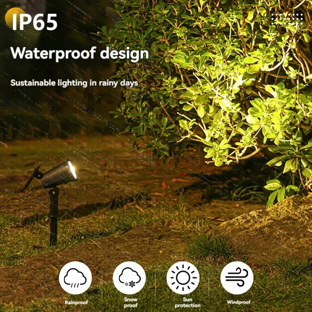9 LED Solar Spotlights Outdoor Solar Landscape Lights IP65 Waterproof Brightness Adjustable For Garden Yard-AT30
9 LED Solar Spotlights Outdoor Solar Landscape Lights IP65 Waterproof Brightness Adjustable For Garden Yard-AT30