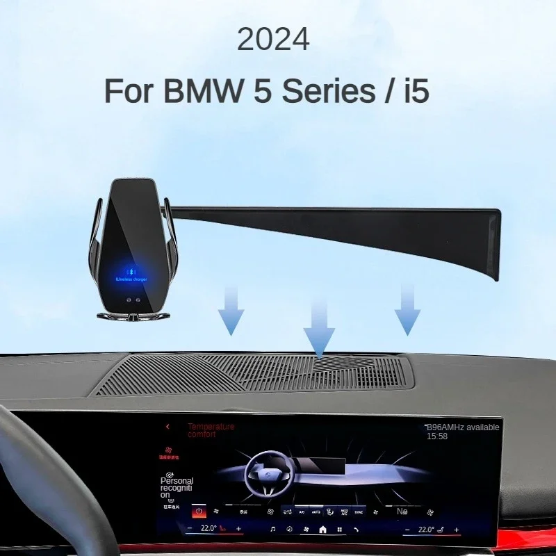 2024 For BMW i5 5 Series Car Screen Phone Holder Wireless Charger Navigation Mount Interior Accessories 14.9 Inch Size
2024 For BMW i5 5 Series Car Screen Phone Holder Wireless Charger Navigation Mount Interior Accessories 14.9 Inch Size