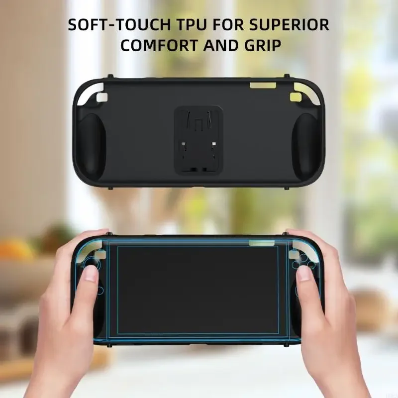 Gamepad Skin Flexible Housing with Kickstand Shockproof Case for 2 Protective Back Cover Scratchproof Shell Case
Gamepad Skin Flexible Housing with Kickstand Shockproof Case for 2 Protective Back Cover Scratchproof Shell Case