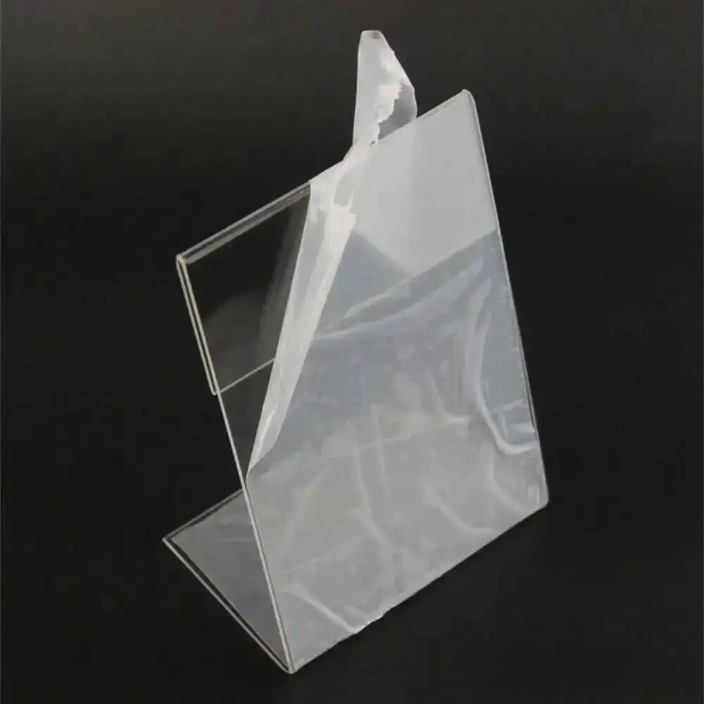 10pcs/lot High Quality Clear 6x9cm L Shape Acrylic Table Sign Price Tag Label Display Paper Promotion Card Holder Stand
10pcs/lot High Quality Clear 6x9cm L Shape Acrylic Table Sign Price Tag Label Display Paper Promotion Card Holder Stand