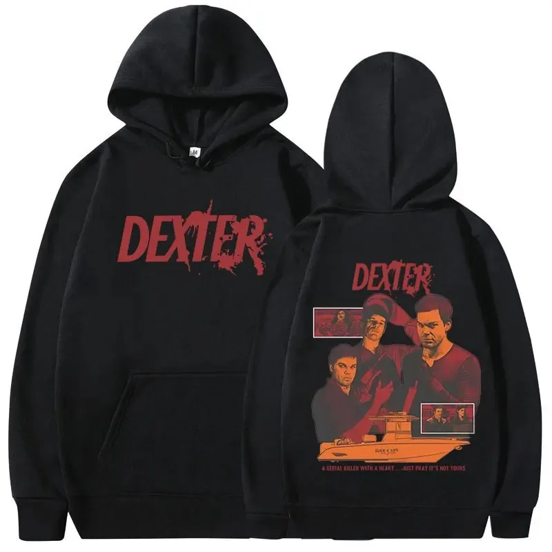 Толстовка с рисунком Dexter Morgan TV Play, повседневная мужская и женская одежда, осенне-зимняя модная толстовка в стиле ретро большого размера в стиле ретро
Толстовка с рисунком Dexter Morgan TV Play, повседневная мужская и женская одежда, осенне-зимняя модная толстовка в стиле ретро большого размера в стиле ретро