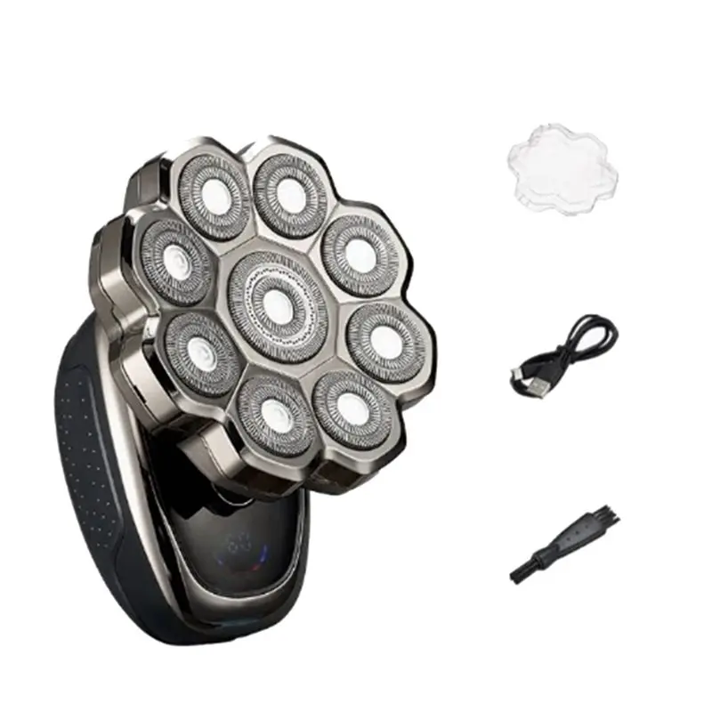 YCOC-Waterproof Electric Shaver New Clean Nine-Blade Charging Shave Technology Wonder For Men Featuring Magnetic Detachable Blad
YCOC-Waterproof Electric Shaver New Clean Nine-Blade Charging Shave Technology Wonder For Men Featuring Magnetic Detachable Blad