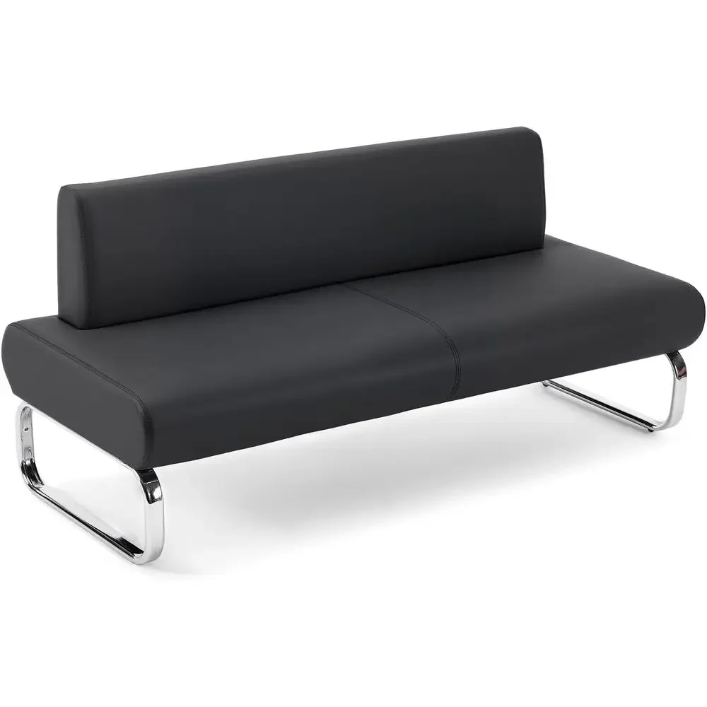 Black Leather Waiting Room Chairs, 59'' Lobby Bench for Reception Areas in Clinics, Hospitals, and Schools
Black Leather Waiting Room Chairs, 59'' Lobby Bench for Reception Areas in Clinics, Hospitals, and Schools
