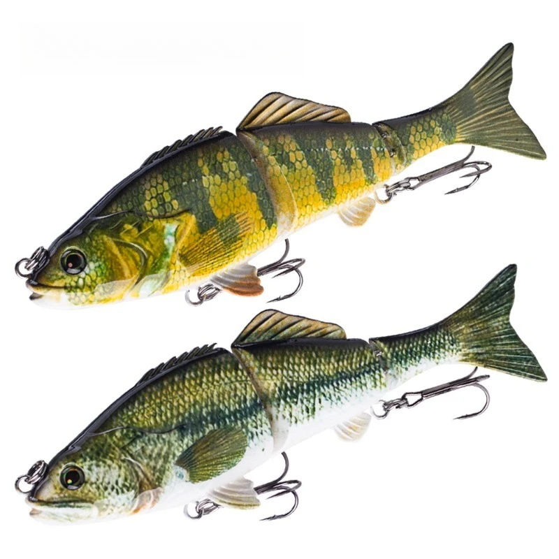 2pcs 15.2CM 50G Sinking Multi Jointed Artificial Swim Hard Bait Bass 2-Jointed Swimbait Fishing Lures Swimbait Wobblers
2pcs 15.2CM 50G Sinking Multi Jointed Artificial Swim Hard Bait Bass 2-Jointed Swimbait Fishing Lures Swimbait Wobblers