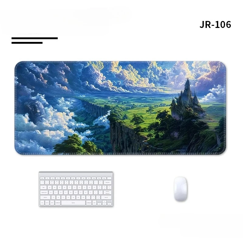 PU leather mouse pad oversized cartoon landscape computer desk pad office non-slip girls' workstation computer pad waterproof
PU leather mouse pad oversized cartoon landscape computer desk pad office non-slip girls' workstation computer pad waterproof