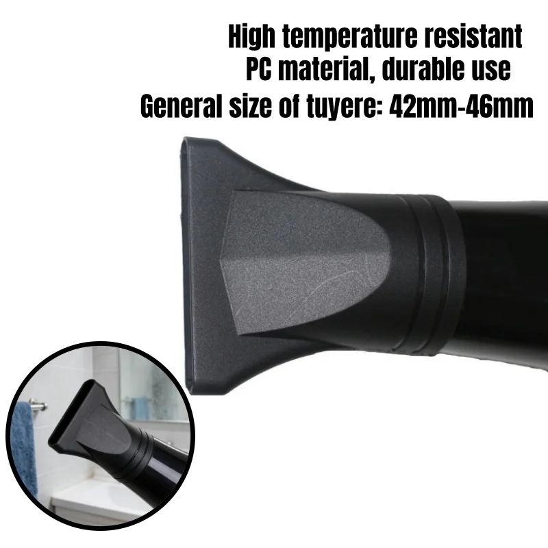 Hair Styling Tools Air Collecting Nozzle Lightweight Professional Tool Hair Dryer Nozzle High Temperature Resistance Replacement
Hair Styling Tools Air Collecting Nozzle Lightweight Professional Tool Hair Dryer Nozzle High Temperature Resistance Replacement