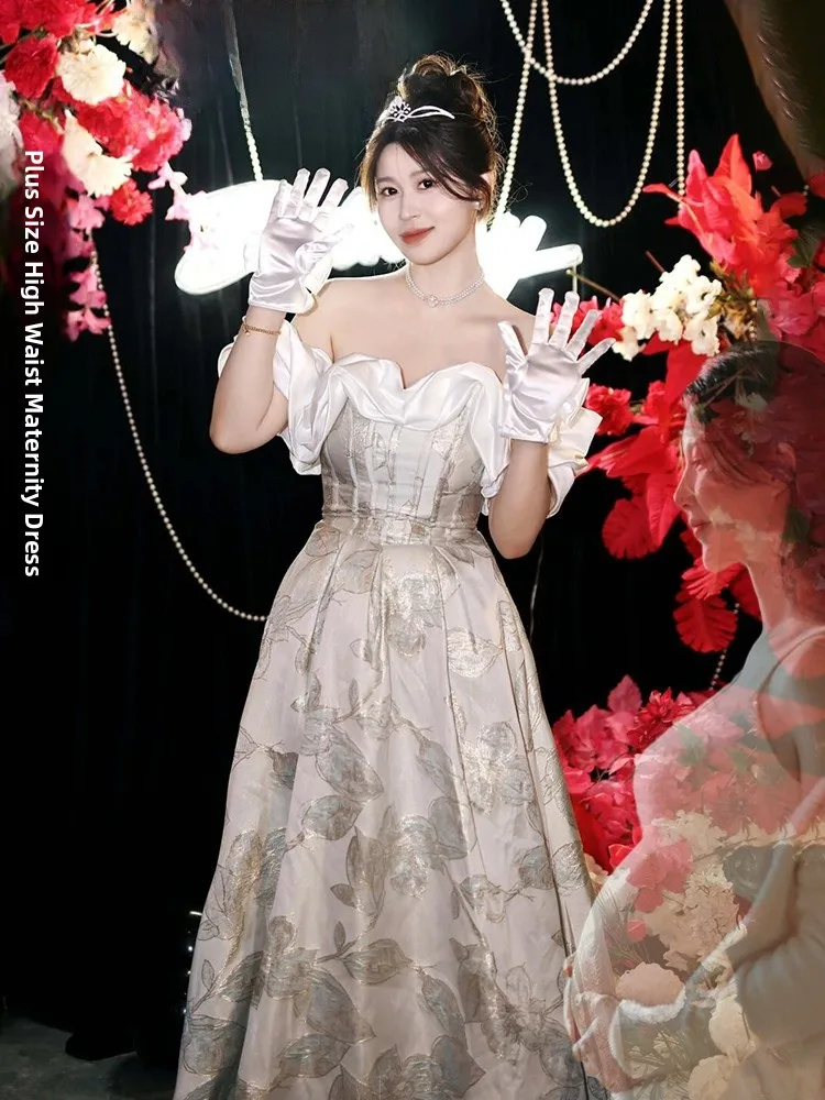 plus Size Bridal Gown One oulder Ele High Waist A-Line Dr for Wedding Par Performance Long Evening Gown
plus Size Bridal Gown One oulder Ele High Waist A-Line Dr for Wedding Par Performance Long Evening Gown
