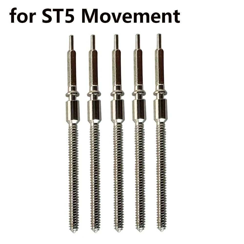 Watch Stem for ST5 Movement Watch Stainless Steel Winding Stem Kit Movement Fit Handle Rod Steel Crown Watch Parts Crown Stem
Watch Stem for ST5 Movement Watch Stainless Steel Winding Stem Kit Movement Fit Handle Rod Steel Crown Watch Parts Crown Stem