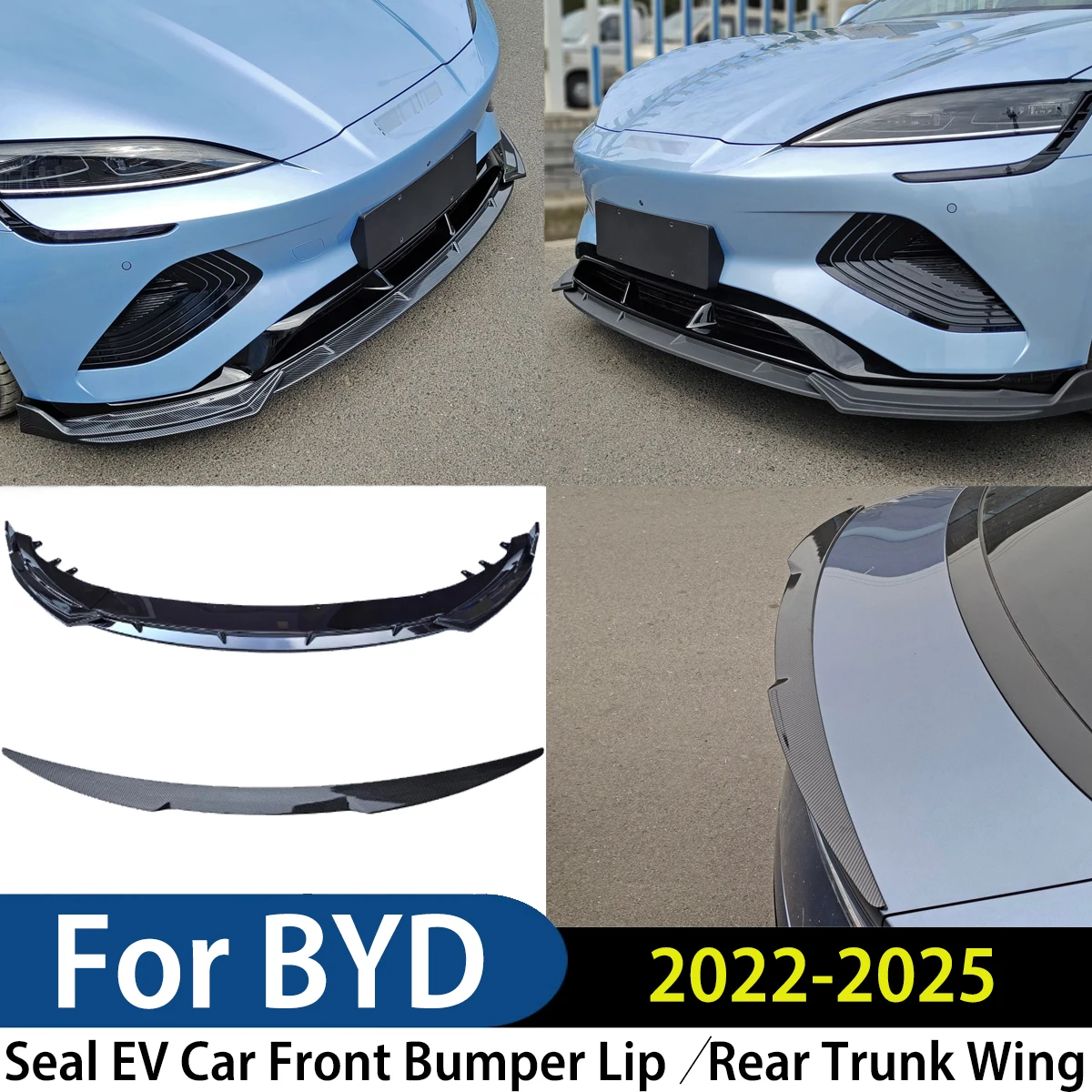 For BYD Seal EV 2022-2025 Sport Car Front Bumper Lip Spoiler Diffuser/Rear Trunk Wing Aerodynamic Parts Protection Body Kit
For BYD Seal EV 2022-2025 Sport Car Front Bumper Lip Spoiler Diffuser/Rear Trunk Wing Aerodynamic Parts Protection Body Kit