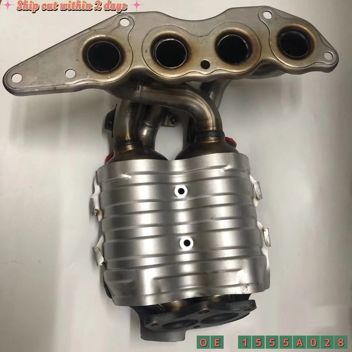 Catalytic Converter For Mitsubishi GRANDIS NA4W 2004-2010 OEM 1555A028 Exhaust manifold
Catalytic Converter For Mitsubishi GRANDIS NA4W 2004-2010 OEM 1555A028 Exhaust manifold