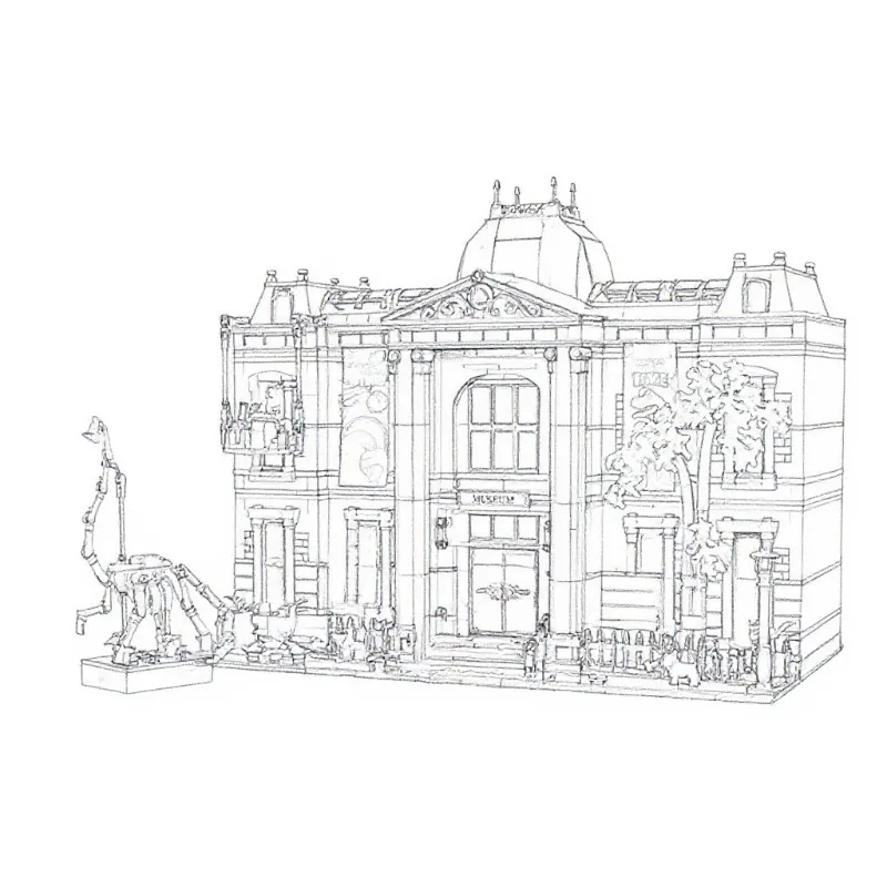 2025 New museum castle building blocks DLY assembly technology building blocks series toys children Adult Christmas Gifts
2025 New museum castle building blocks DLY assembly technology building blocks series toys children Adult Christmas Gifts